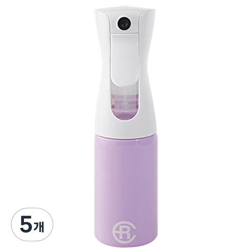에어라파 압축 스프레이 분무기 소형 160ml, 바이올렛, 5개