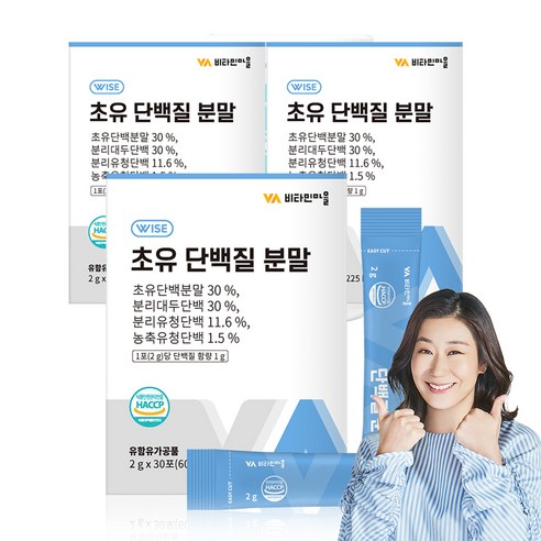 비타민마을 초유 단백질 분말 스틱, 90개, 2g