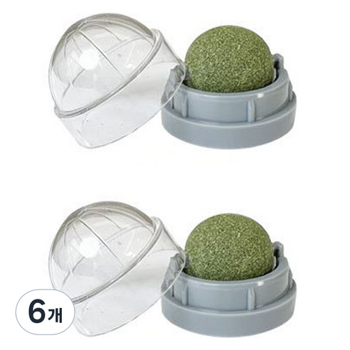 미스터추추 고양이 볼 2p, 캣닢, 50g, 6개