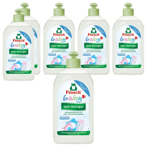 프로쉬 독일 베이비 젖병세정제, 500ml, 6개