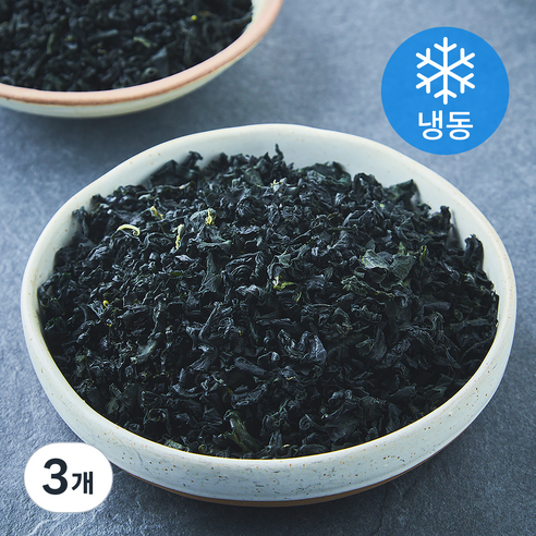 바다원 자른미역 (냉동), 3개, 300g