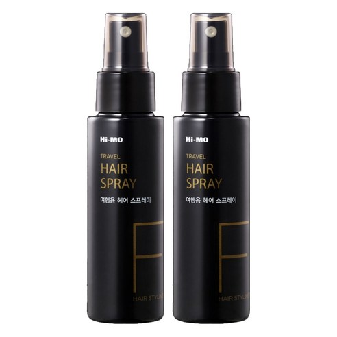 하이모 여행용 헤어스프레이, 75ml, 2개