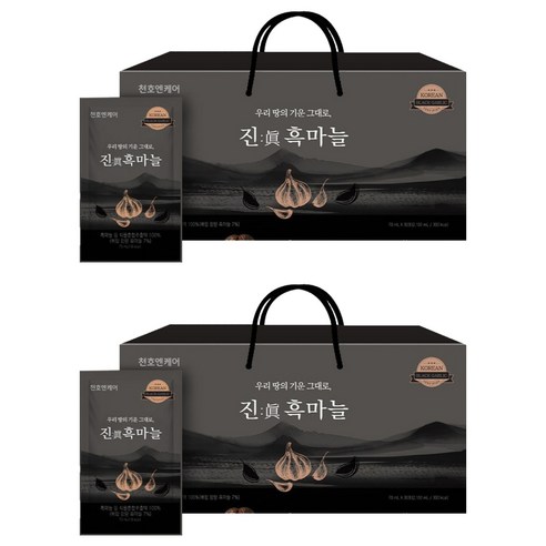 천호엔케어 진 흑마늘 30p, 2개, 2.1L