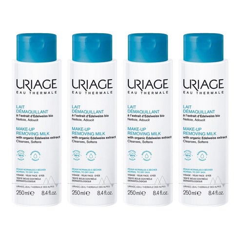 유리아쥬 레 데마끼앙 클렌징 밀크, 250ml, 4개
