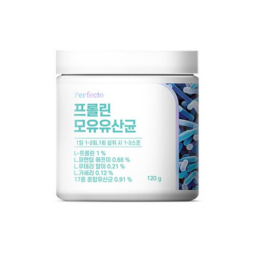 퍼펙토 프롤린 모유유산균, 1개, 120g