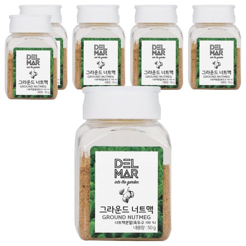 딜리셔스마켓 넛맥분 소형, 50g, 6개