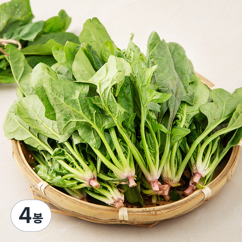 남해 시금치, 800g, 4봉
