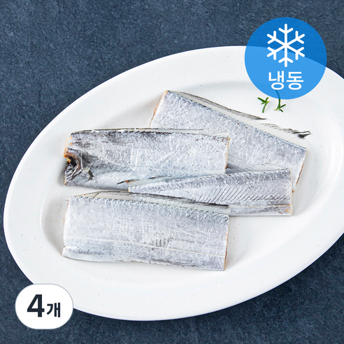 제주어부 제주 손질 은갈치 1마리 (냉동), 220g(대), 4개