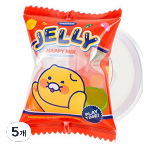 카카오프렌즈 스낵 맥그립 맥세이프 스마트톡, 젤리, 5개