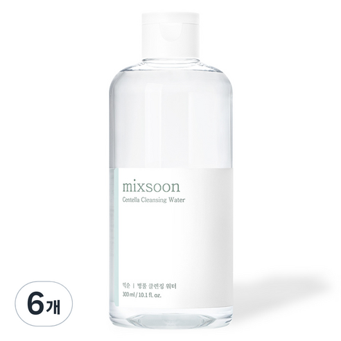 믹순 병풀 클렌징 워터, 300ml, 6개