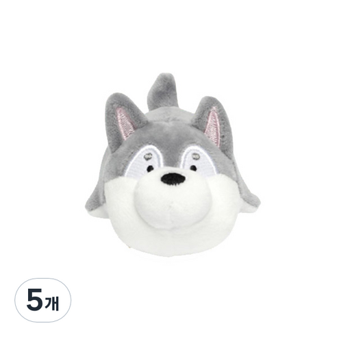 모찌타운 허스키 인형스트레스볼 스퀴시 손장난감, 5개