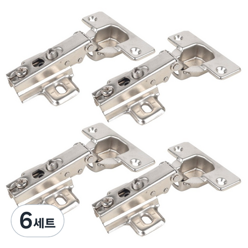싱크대 댐퍼 경첩4p 세트, 6세트