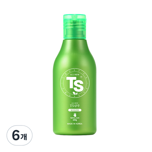 TS 올 뉴 TS 샴푸, 100ml, 100g, 6개