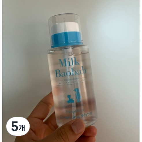 밀크바오밥 베이비 앤 키즈 클렌징 워터, 5개, 290ml