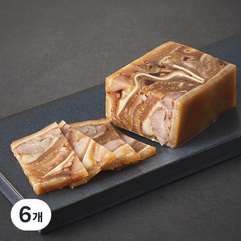 맛의고수 프리미엄 통편육, 250g, 6개
