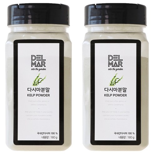딜리셔스마켓 다시마 분말 중형, 180g, 2개