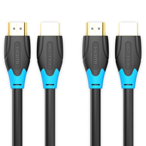 벤션 4K 골드블랙 HDMI 2.0 케이블, 2개, 1.5m
