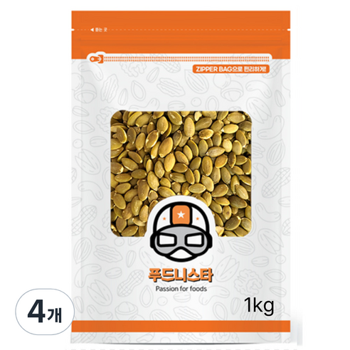 푸드니스타 호박씨, 4개, 1kg