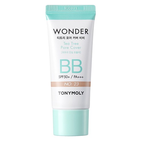 토니모리 원더 티트리 포어 커버 비비크림 SPF50+ PA+++ 30ml, 23 웜베이지, 1개