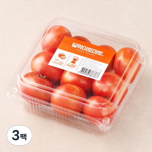달짝이 토마토, 650g, 3팩