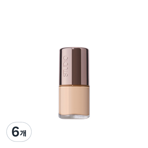 스튜디오 광채 파운데이션 10ml, 뉴트럴 21호, 6개