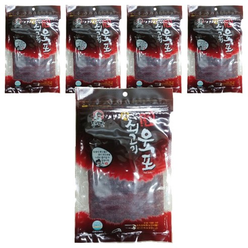 홍대감 순쇠고기 육포, 170g, 5개