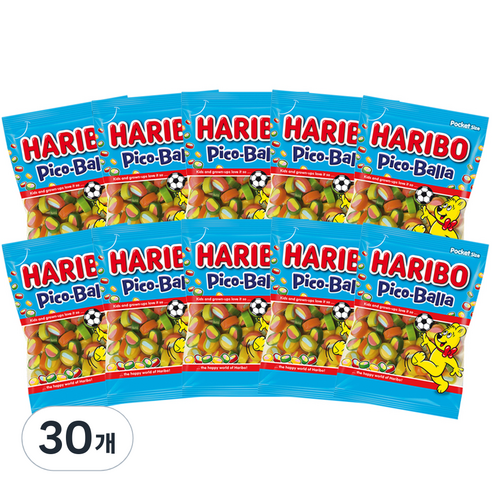 하리보 피코발라 젤리, 100g, 30개
