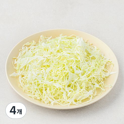 All바른농장 눈꽃슬림양배추, 300g, 4개
