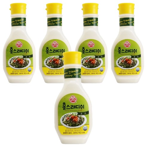 오뚜기 홀스래디쉬 소스, 250g, 5개