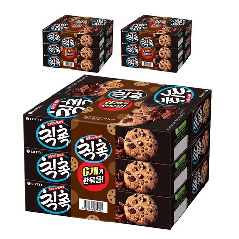 롯데 칙촉 오리지널, 90g, 18개