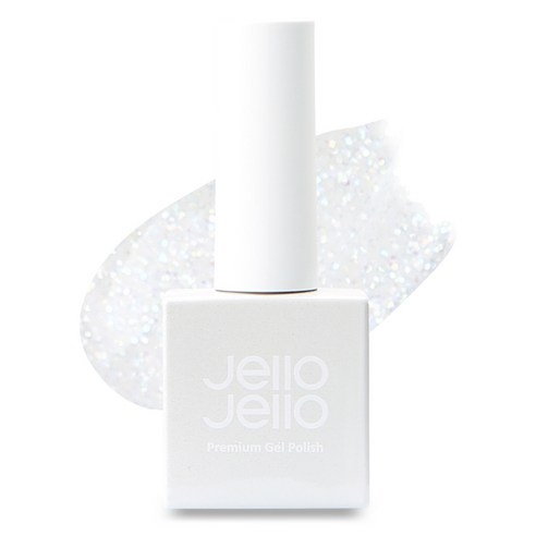 젤로젤로 글리터 젤네일 트위디슈가, JG-18 화이트슈가, 10ml, 1개
