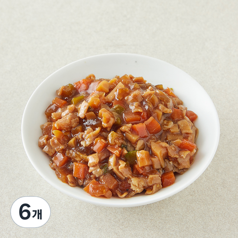 집반찬연구소 한돈 불고기덮밥, 6개, 120g