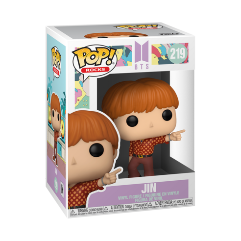 Funko 팝 BTS 다이너마이트 진 피규어 48111, 1개