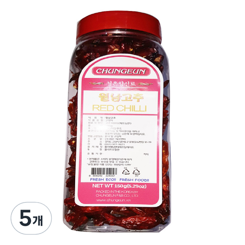 청은 월남고추, 150g, 5개