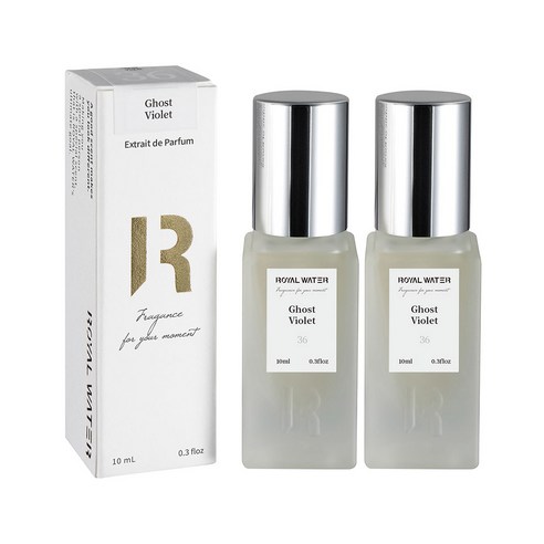 로얄워터 고스트 바이올렛 엑스트레 드 퍼퓸 2p, 10ml, 2개