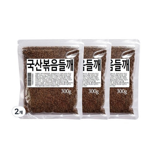 복이네먹거리 국산 볶음들깨, 300g, 3개
