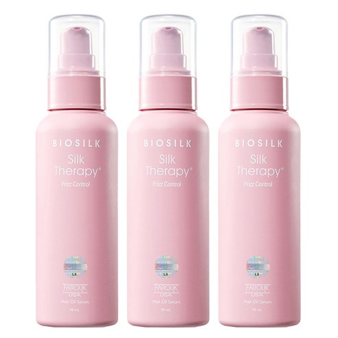 실크테라피 프리즈 컨트롤 오일 세럼, 90ml, 3개