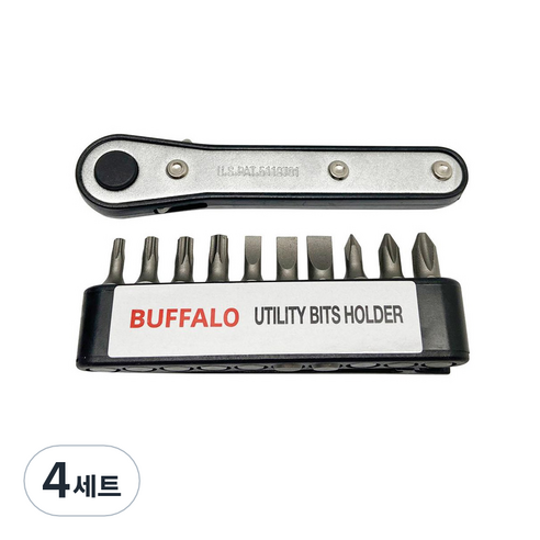 세신버팔로 미니 라쳇 렌치, 4세트