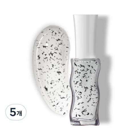 엔트로피메이크업 필 오프 네일, 블랙페퍼, 10ml, 5개