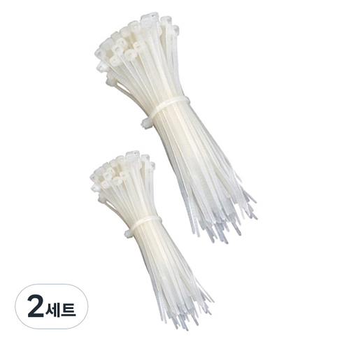 아이메이트 케이블타이 대 100p + 중 100p, 2세트
