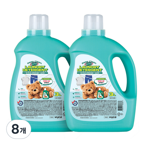 전문가 수준의 청결감을 선사하는 뷰카 퍼펙트 딥클린 세탁 실내건조용 액상세제