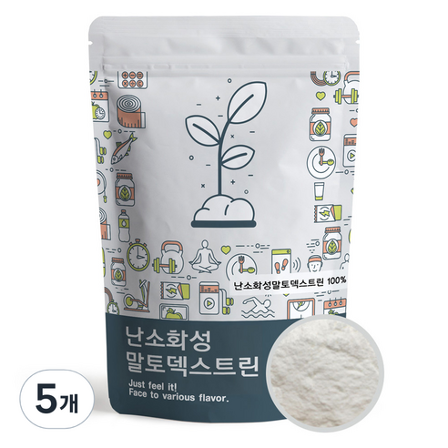 푸른빈 화이바솔 2 난소화성 말토덱스트린 분말, 500g, 5개