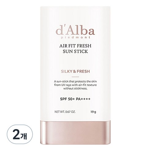 한번에 보장받는 완벽한 자외선 차단! 달바 에어 핏 프레쉬 선스틱
