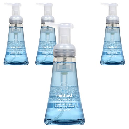 메소드 거품 핸드워시 씨미네랄, 300ml, 4개