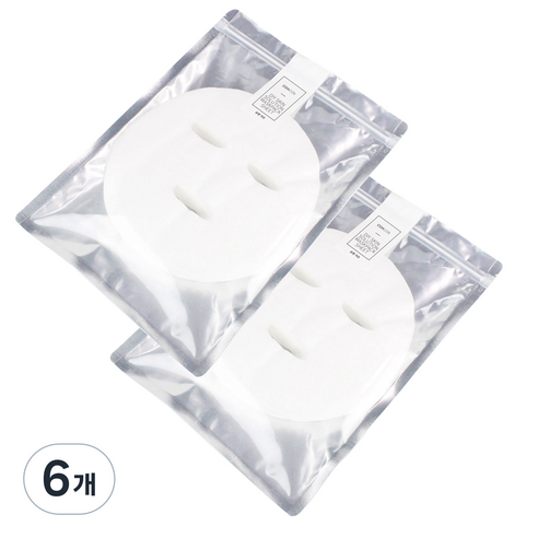 코아코스 DIY 스킨솔루션 마스크시트 순면거즈 50p, 6개