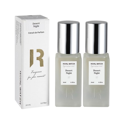로얄워터 데저트 나잇 엑스트레 드 퍼퓸, 10ml, 2개