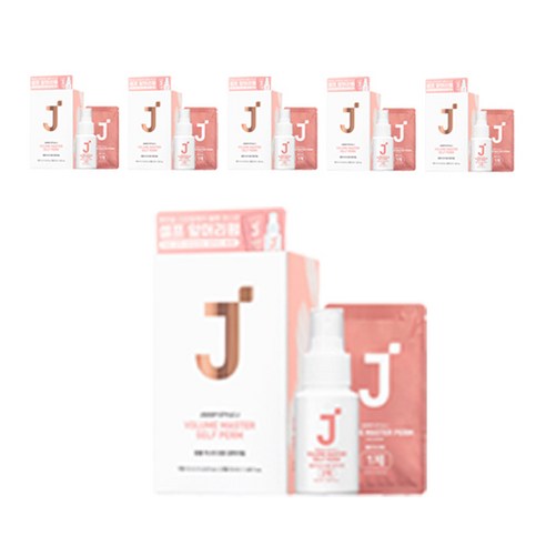 제이숲 스타일제이 볼륨 마스터 셀프 앞머리 펌 모든모발용, 100ml, 6개