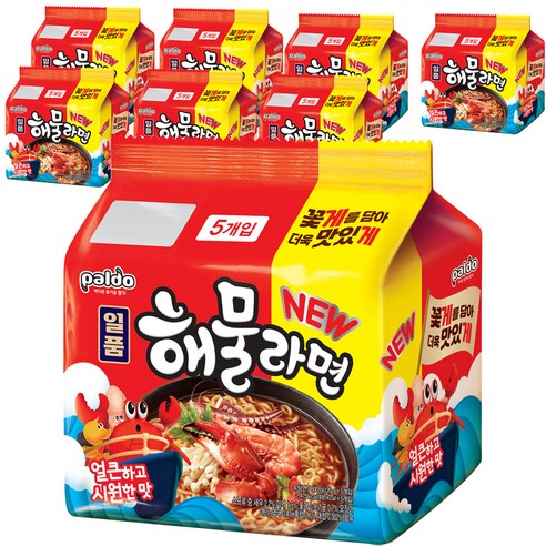 팔도일품 해물라면 120g, 1개