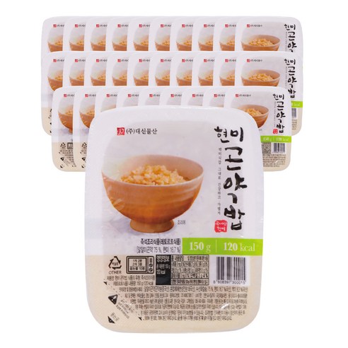 대신물산 현미곤약밥 150g, 30개팩 대신물산 현미곤약밥 150g, 30개팩