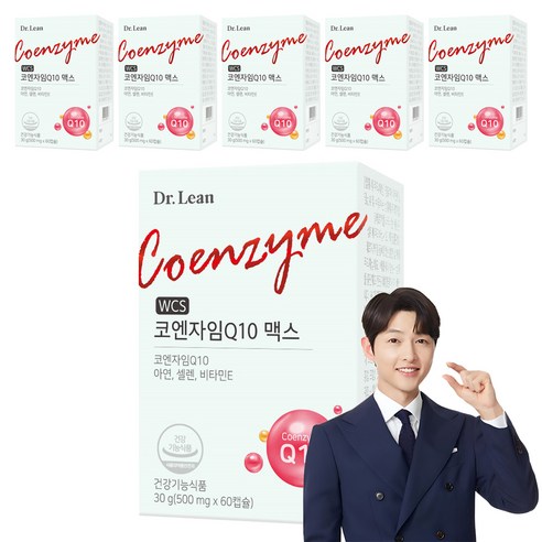 닥터린 코엔자임Q10 맥스, 60정, 6개